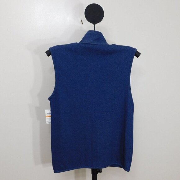 Tasso Elba Indigo Blue Reversible Layering Vest  S - Picture 2 of 3